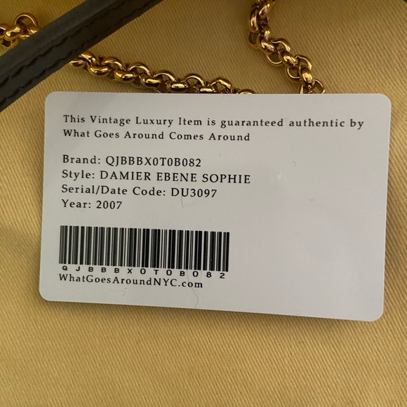 Louis Vuitton Damier EBENE SophieCrossbody  Bag in almost new condition - Picture 15 of 15